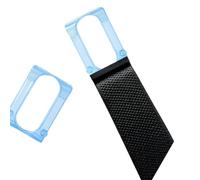 ZEPFJHE Adaptateur de Sangle Portable avec Ajustement, Transparent Blue | Cadre rectangulaire ouvert, deux languettes de retenue, installation manuelle