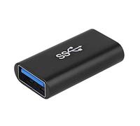 ZEPFJHE Adaptateur USB femelle vers femelle en métal haute vitesse USB coupleur convertisseur d'extension convertisseur pour PC portable câble de données USB