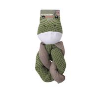 ZEPFJHE Adorable jouet en peluche pour chien pour le nettoyage des dents et le divertissement en intérieur - Jouet couineur pour enrichir le divertissement du chien
