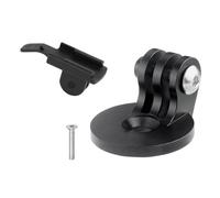 ZEPFJHE Alliages d ' Aluminium Casques de vélo supérieur de de caméra de Remplacement adaptateurs de Angles réglables Casques de vélo Extension supérieure