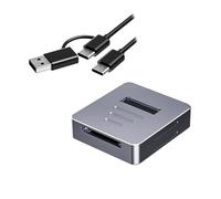 ZEPFJHE Améliore les performances - Adaptateurs de boîtier de disques durs NVMe - Vitesse de lecture de 10 Gbit/s - Intégration transparente pour un usage professionnel