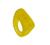 ZEPFJHE Anneaux De Résine Géométrique À La Mode Accessoire À La Mode Pour Les Femmes Et Les Hommes Avec Des Anneaux De Résine Multicolore Élégants Supplémentaires Multiples