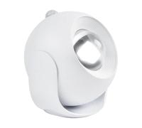 ZEPFJHE Applique murale à LED avec adhésif et mode d ' économie d ' énergie Lumière fixée mur Texture ABS adaptée à la salle d ' étude Lumière adhésive rechargeable