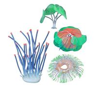 ZEPFJHE Aquarium Paysage Herbe Fluorescence Aquariums Décorations Art Terrarium Habitat Ornements Photo Props