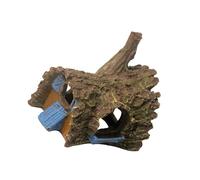 ZEPFJHE Aquariums délicats paysages artificiels en bois flotté Terrarium Paysage Crevettes Arbre Statue Aquariums Habitat Décors Cachettes de Poissons Grotte