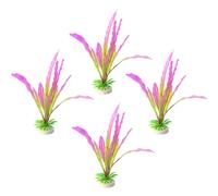 ZEPFJHE Aquariums Handicrafts Plante Artificielle Pierre Herbe Décorations Aquarium Fournitures Fournitures Art Mer Décoration Aquarium