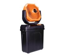 ZEPFJHE Auto Swing Mupting avec 20000mAh Battery 4Speed Imperproof Construction 6L Bodet Outdoor Refroidissement pour Campings Trip Battery Power Camping Fan Mister