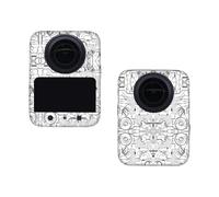 ZEPFJHE Autocollant Décoratif pour Caméras 360 Film Adhésif Découpé Variété De Rayures Couverture De Caméra Décorative