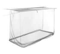 ZEPFJHE Auvent en maille de camping à montage rapide, solution portable, coupe-vent, assemblage facile, convient pour les systèmes de sommeil dans l'arrière-pays, barrière anti-moustiques de camping