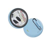 ZEPFJHE Badge de cosplay de broche d ' épinglette électronique d ' affichage numérique avec 10 heures de travail et 30 jours de veille pour les accessoires de cosplay de collection