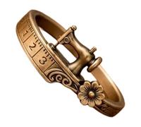 ZEPFJHE Bagues artistiques inspirées de la machine à coudre sur le thème de la couture pour les femmes qui aiment les accessoires uniques et la mode en alliage, A, Comme décrit, Comme décrit.
