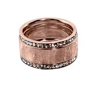 ZEPFJHE Bagues empilables confortables avec faux diamants - Bijoux tendance pour la peau - Pour homme et femme, I, Comme décrit, Comme décrit.