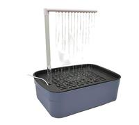 ZEPFJHE Baignoire pour perroquets - Facile à installer - Durabilité - Accessoire de nettoyage