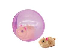 ZEPFJHE Balle de Jouet pour Chat d ' activité Quotidienne pour Chats, Jouet Animal en Peluche Roulant électrique avec Coque Transparente pour Une Utilisation en intérieur