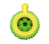 ZEPFJHE Balle Durian à mâcher sûre pour une alimentation lente et une hygiène en plein air Jouet à mâcher pour chien