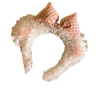ZEPFJHE Bandeau à cheveux en peluche avec oreilles d'ours en forme de nœud pour adultes et enfants, fêtes de fin d'année, festival de musique, bandeau pour fête, rassemblement, usage quotidien