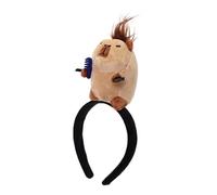 ZEPFJHE Bandeau amusant et élégant en peluche pour ajouter une touche amusante à diverses tenues pour diverses occasions, cosplay, costume de coiffure, bandeau en peluche