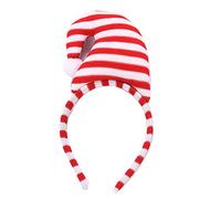 ZEPFJHE Bandeau d'oreille de Noël pour enfants - Chapeau de Noël - Bandeau de Noël avec oreilles - Anneau de cheveux de Noël