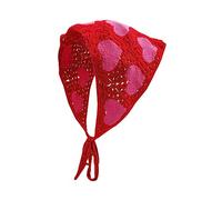 ZEPFJHE Bandeau en tricot pour femme avec motif grenouille/cœur, pour camping, photo, bandeau en tricot pour filles