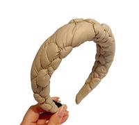 ZEPFJHE Bandeau éponge vers le bas - Bandeau large pour le lavage du visage - Bandeau rembourré