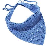 ZEPFJHE Bandeau polyvalent au crochet pour femme - Turban - Accessoires pour cheveux - Large élastique