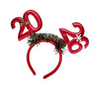 ZEPFJHE Bandeau pour le réveillon du Nouvel An 2026 avec guirlandes colorées, couvre-chefs pour adultes, enfants, vacances, événement, fête, accessoire de cheveux scintillant pour le Nouvel An