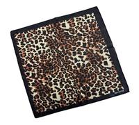 ZEPFJHE Bandeau tendance à motif animal pour décontracté, formel, carré, bandanas vintage, foulard hiphop pour sports de plein air, imprimé léopard, Imprimé léopard gris, Taille unique