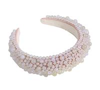 ZEPFJHE Bandeaux chatoyants élégants pour filles - Large bandeau pour cheveux - Accessoires élégants pour printemps - Fête d'anniversaire