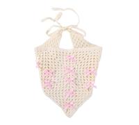 ZEPFJHE Bandeaux crochetés élégants pour filles - Nœuds triangulaires - Accessoires pour cheveux de printemps, fête d'anniversaire