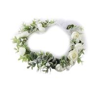 ZEPFJHE Bandeaux de fleurs pour femme - Couronne de mariée pour fête de mariage - Couronne florale pour femme