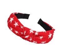 ZEPFJHE Bandeaux pour femme rouge, blanc, bleu, Julycostume pour cheveux, décoration de cheveux, motif drapeau étoilé, bandeau patriotique, rouge, blanc, bleu