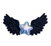 ZEPFJHE Barrette à cheveux élégante en alliage acrylique étoile pour les amateurs de mode