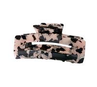 ZEPFJHE Barrettes à cheveux nacrées à la mode - Pince à cheveux colorée - Accessoire élégant - Accessoire décontracté - Pince à cheveux en acétate