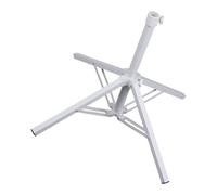 ZEPFJHE Base d'abri solaire portable robuste avec ouverture de 3,2 cm, cadre renforcé pour jardin, barbecue, équipement de camping, plage, ancrage au sable, base de parasol de plage