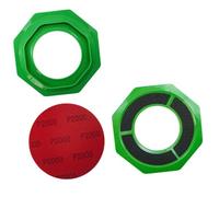 ZEPFJHE Base de Papier de Verre pour Boule de Bowling, Premium, Surfaces Lisses, Tampon de Papier de Verre pour Une adhérence fiable, Outil de lissage des Visages