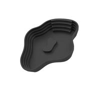 ZEPFJHE Bassine à eau en ABS naturel avec plateforme pour espèces habitat tortue