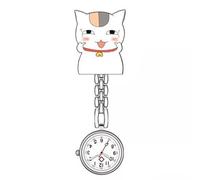 ZEPFJHE Belle Bande Dessinée Infirmière Poche Montre des Montres De Poche Infirmières Confortables pour Les Professionnels Médicaux