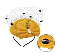 ZEPFJHE Belle pince à cheveux avec nœud décoratif, coiffe élégante pour fête, rassemblements décontractés, banquets, postiches