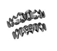 ZEPFJHE Bijou tendance en forme d'étoile à cinq points en cuivre pour concerts et propositions de mode Hip Hop, One Size, Comme décrit, Comme décrit.