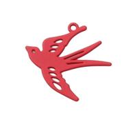 ZEPFJHE Bijoux De Bijoux En Métal Élégant En Métal Élégant Oiseaux Ouverts Délicats Pour Le Collier Fait À La Main