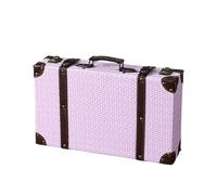 ZEPFJHE Boîte à bijoux vintage faite à la main en cuir antique pour petits objets et décoration de la maison Style antique Coffre de rangement