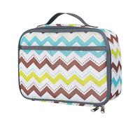 ZEPFJHE Boîte à lunch carrée en tissu Oxford isotherme portable de grande capacité Boîte à bento pour enfants