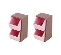 ZEPFJHE Boîte de rangement pour maison de poupée 1/12 - Figurine pour scène miniature et projet d'artisanat - Accessoires de présentation - 2 accessoires pour maison de poupée