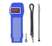 ZEPFJHE Boîte de rangement rigide pour appareil photo Pocket 3 - Coque de transport portable - Accessoires étendus - Boîtier de protection, Couleur bleue.