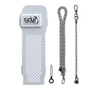 ZEPFJHE Boîte de rangement rigide pour appareil photo Pocket 3 - Coque de transport portable - Accessoires étendus - Boîtier de protection, Couleur grise.