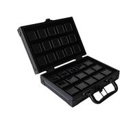 ZEPFJHE Boîte de rangement robuste en alliage d'aluminium pour un rangement sûr et un transport facile des pierres précieuses