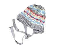 ZEPFJHE Bonnet tendance avec cordon de serrage pour vêtements de rue, chapeau épais sans bord pour adultes et adolescents, chapeau chaud à rabat d'oreille pour activités de plein air, automne et hiver