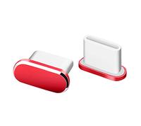 ZEPFJHE Bouchons anti-poussière de type C pour tous les ports de téléphone portable, ordinateur, ordinateur portable, tablette, accessoires anti-poussière pour écouteurs, ports de charge, prise en