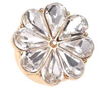 ZEPFJHE Bouton De Couvre Les Clips À La Mode Charme des Fleurs pour Chemisiers Et Décorations Vacances Clips Chemise Fleur