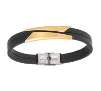 ZEPFJHE Bracelet moderne réglable en cuir synthétique portable confortable à porter bijoux idées cadeaux en cuir PU, taille unique, Comme décrit